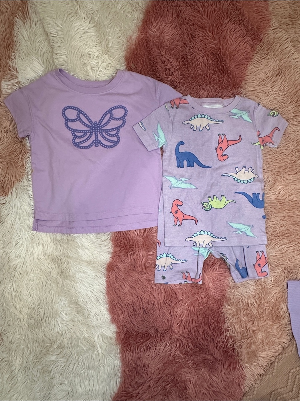 3T girl shirt and short PJ bundle